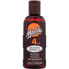 Malibu Bronzing Tanning Oil 100ml - SPF4 Sun...