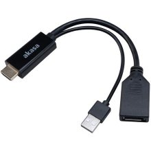 AKASA HDMI to DisplayPort Adapter cable