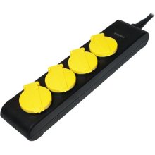 Logilink LPS212 power extension 1.4 m 4 AC...