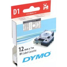 DYMO Tape D1 12mm x 7m, vinyl, white on...