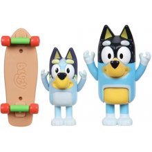 Tm Toys Bluey Figures 2pack Skateboarding