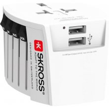 SKROSS World Adapter MUV USB 2xA - Compact...