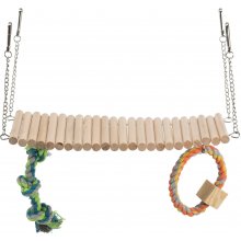 Trixie Suspension bridge w. rope & toy...