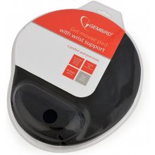 GEMBIRD MP-GEL-BLACK mouse pad