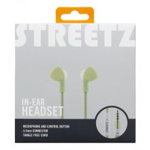 STREETZ In-ear headphones with microphone...
