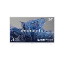 Teler 24', HD, Google Android TV, White...