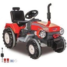 Jamara Ride-on Traktor Power Drag rot 12V 3+
