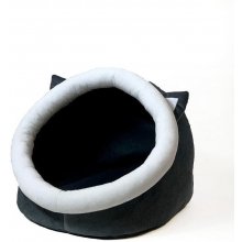 Go Gift cat bed - graphite-white - 40x45x34...