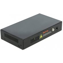 DELOCK Giga Ethernet Switch 4P PoE + 1SFP -...
