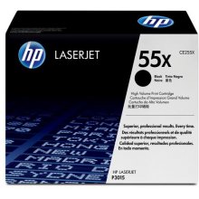 HP 55X High Yield Black Original LaserJet...