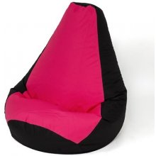 Go Gift Sako bag pouffe Pear black-pink XL...