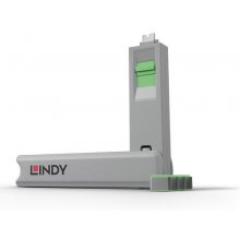 LINDY USB Typ C Port Schloss grün