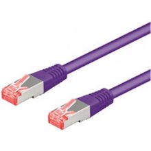 Goobay CAT 6 S/FTP CU 1,5m Violet