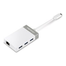 TRENDNET Hub USB-C zu Gigabit Ethernet und...