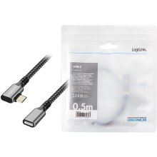 Logilink USB3.2 Gen2 Type-C to USB-C/F, PD...