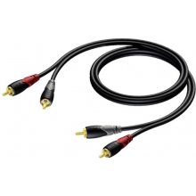 PROCAB CABLE 2X RCA/CINCH MALE -2X RCA/CINCH...