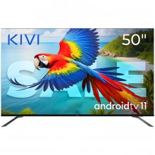 Teler KIVI 50", UHD, Android TV 11, White...