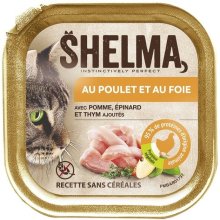 SHELMA Chicken and liver pate - wet cat food...