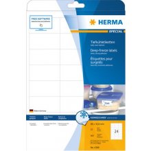 Herma Deep Freeze Labels 66X33,8 25 Sheets...