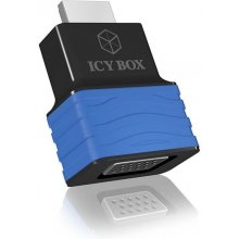 Icy Box IB-AC516 HDMI VGA Black, Blue