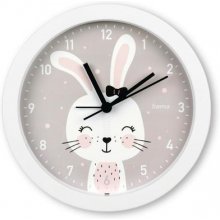 Hama Maui Analog clock Round Grey, White