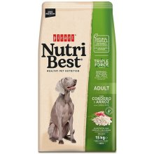 NutriBest Adult Lamb & Rice dog food 15kg