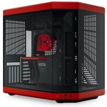 Корпус HYTE Y70 Midi Tower Black, Red