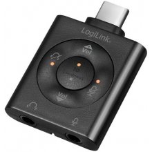 LOGILINK UA0365 audio converter Black