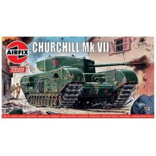 Airfix Plastic model Churchill MkVII Tank