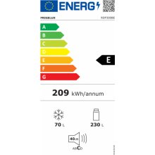 Frigelux Külmik RDP300BE valge