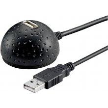 Goobay USB 2.0 Desktop 1-Port, Cable black...