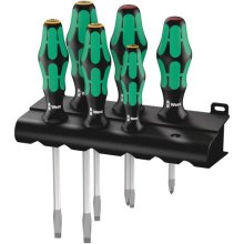 Wera 334 SK/6 Rack Screwdriver Set Kraftform...