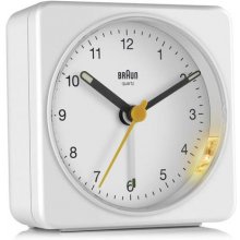 Braun BC 03 W quartz alarm clock analog...