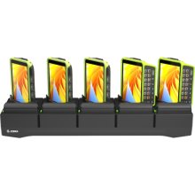 Zebra WT6400 5-SLOT ETHERNET CRADLE W/BATT...