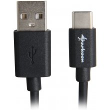 SHARKOON USB 2.0 A - USB C Adapter - black -...