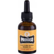 PRORASO Wood & Spice Beard Oil 30ml - Beard...