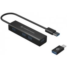 CONCEPTRONIC 4-Port USB 3.0 Aluminum Hub...
