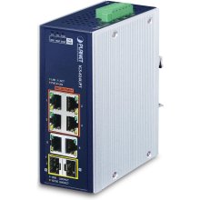 PLANET IP30 Industrial 4-Port Unmanaged...