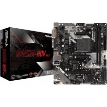 ASROCK B450M-HDV R4.0 AMD B450 Socket AM4...
