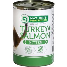 Natures Protection Kitten Turkey & Salmon...