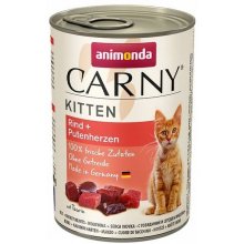 Animonda Carny Kitten Beef Turkey - wet cat...