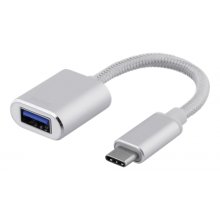 DELTACO USB-C 3.1 Gen 1 to USB-A OTG...