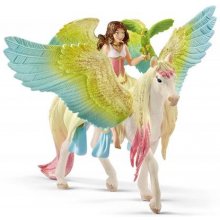 Schleich Bayala Surah with Glitter Pegasus...