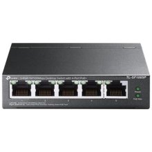 TP-LINK 5-Port 10/100Mbps Desktop PoE Switch...