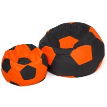 Go Gift Sako bag pouf Ball black-orange XL...