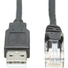 EATON USB-A TO RJ45 ROLLOVER CONSOLE CABLE...