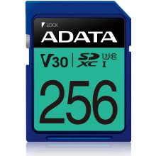 Mälukaart ADATA MEMORY SDXC 256GB V30...