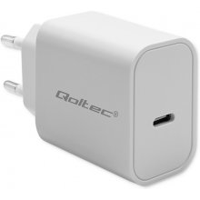 Qoltec Super Quick PD charger USB C, 20W, 5...