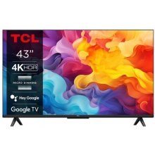 TCL TV Set |  | 43" | 4K / Smart | 3840x2160...