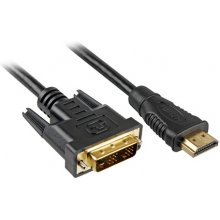 Sharkoon 2m HDMI to DVI-D, HDMI, DVI-D...